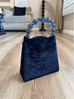 Vanessa - Velvet Vintage Clutch Purse