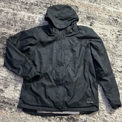 Cabelas Outdoor Gear Fleece Lined Jacket Mens Sz XL Black Full Zip
