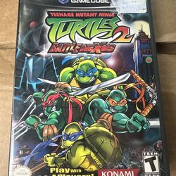 Teenage Mutant Ninja Turtles 2 Battle Nexus GameCube CIB Complete Tested