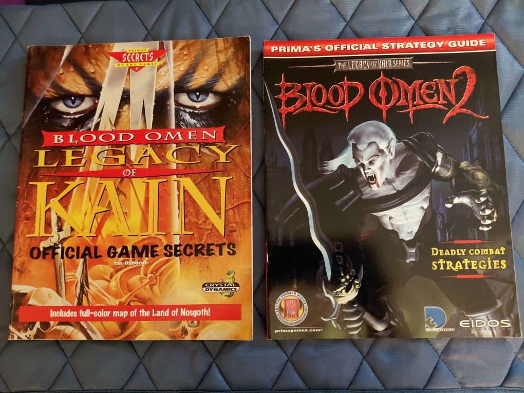 Legacy Of Kain Blood Omen Book 1&2 For Playstation