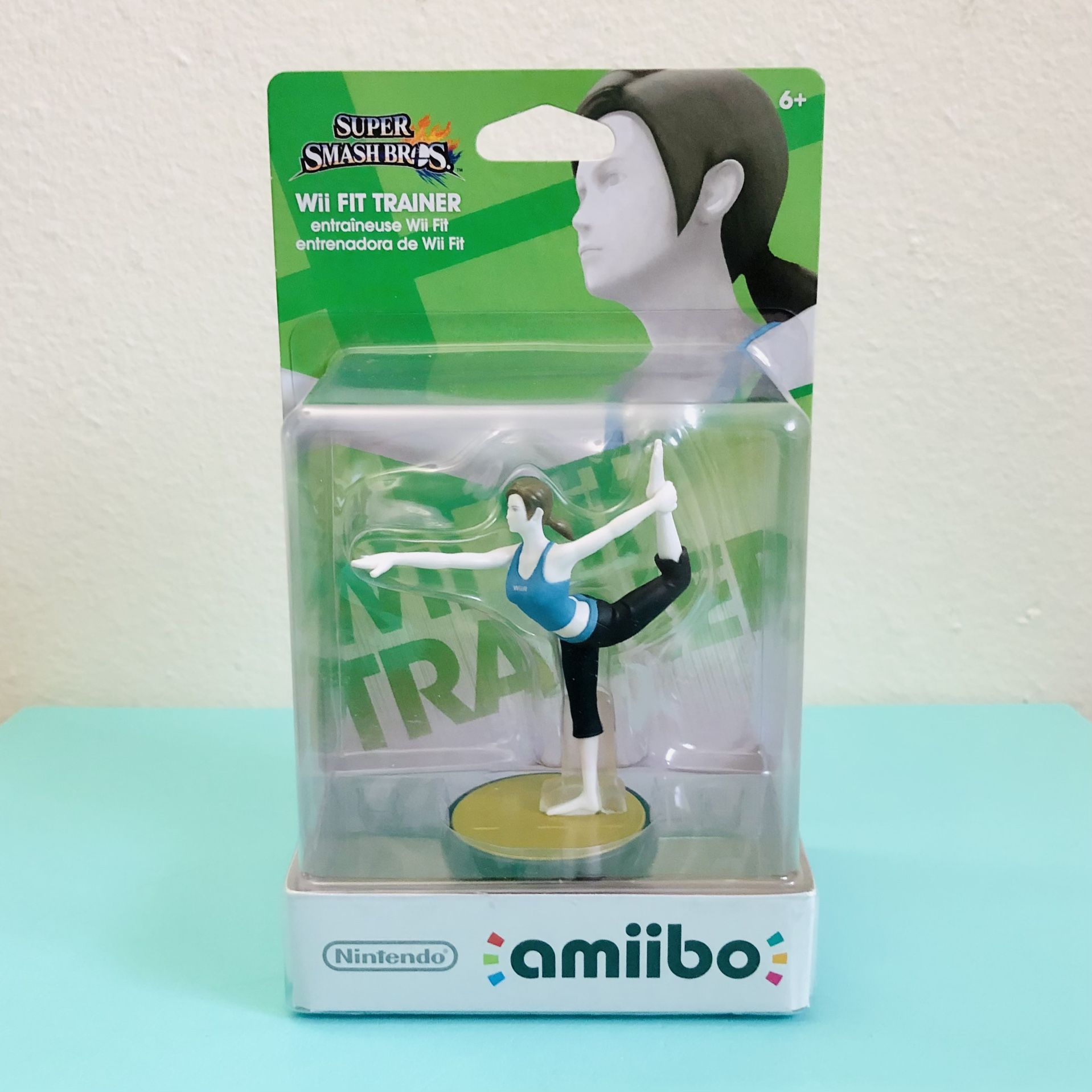 Super Smash Bros. Amiibo Figure - Wii Fit Trainer