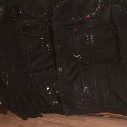 Jean Black Jacket 
