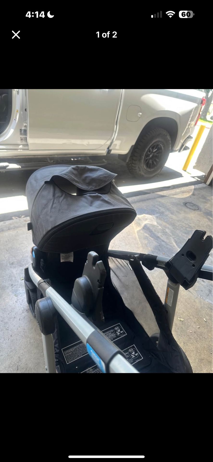 Double Stroller With Car seat Insert