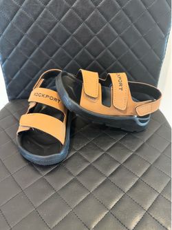 Toddler Boys Rockport Brown Sandals - Size 9C