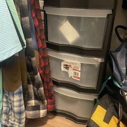 Plastic Storage Drawers