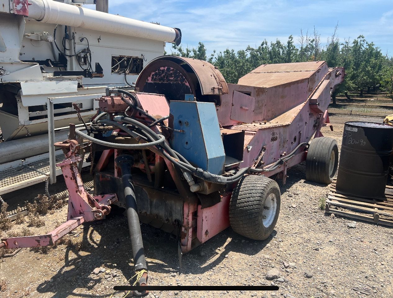 Weiss McNair Almond Pickup Machine 