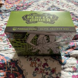 Perfect Order Pokemon Center ETB