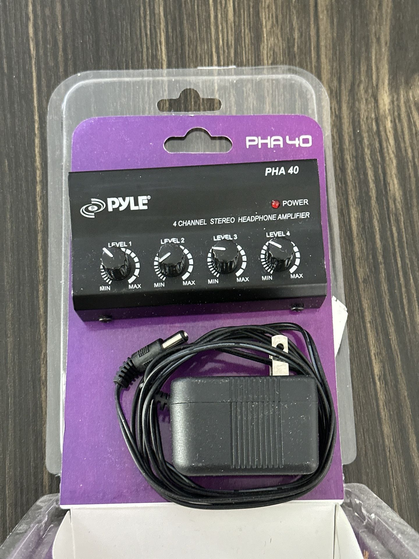 PYLE 4 Channel Stereo Headphone Amplifier