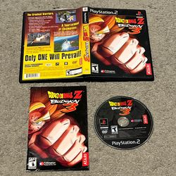 Dragon Ball Z: Budokai 3 (Sony PlayStation 2 PS2, 2004) CIB Complete w/ Manual