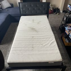 Twin Bed Frame And Mattress 
