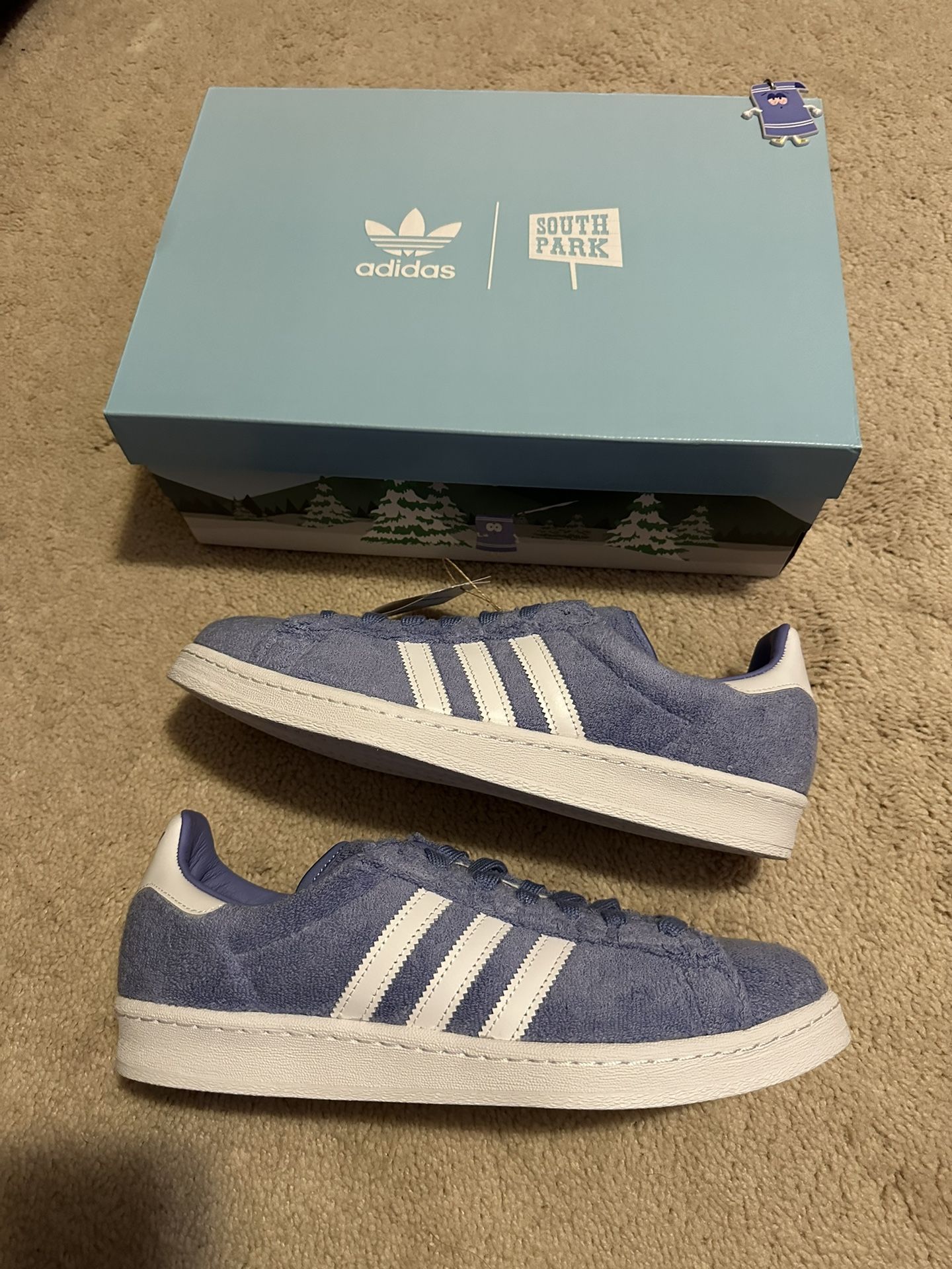 Adidas Campus 80s South Park Towelie Size