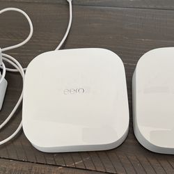 eero Pro 6 Tri-Band Mesh Wi-Fi 6 Router (Retail Version) - 2 Pack