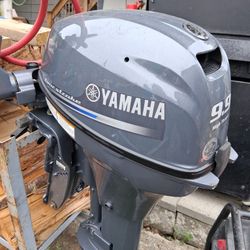 Yamaha 9.9 Four Stroke Trolling Boat Motor