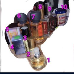 Bundle Petfume. Oils .Hair Mist , Dample Vials