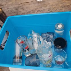 Mixed Lot of Assorted Drinkware/shot  Glasses