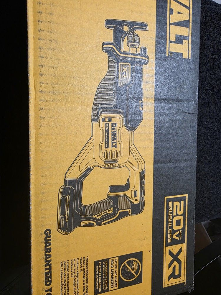 Dewalt 20v Xr Reciprocating Saw, Tool Only