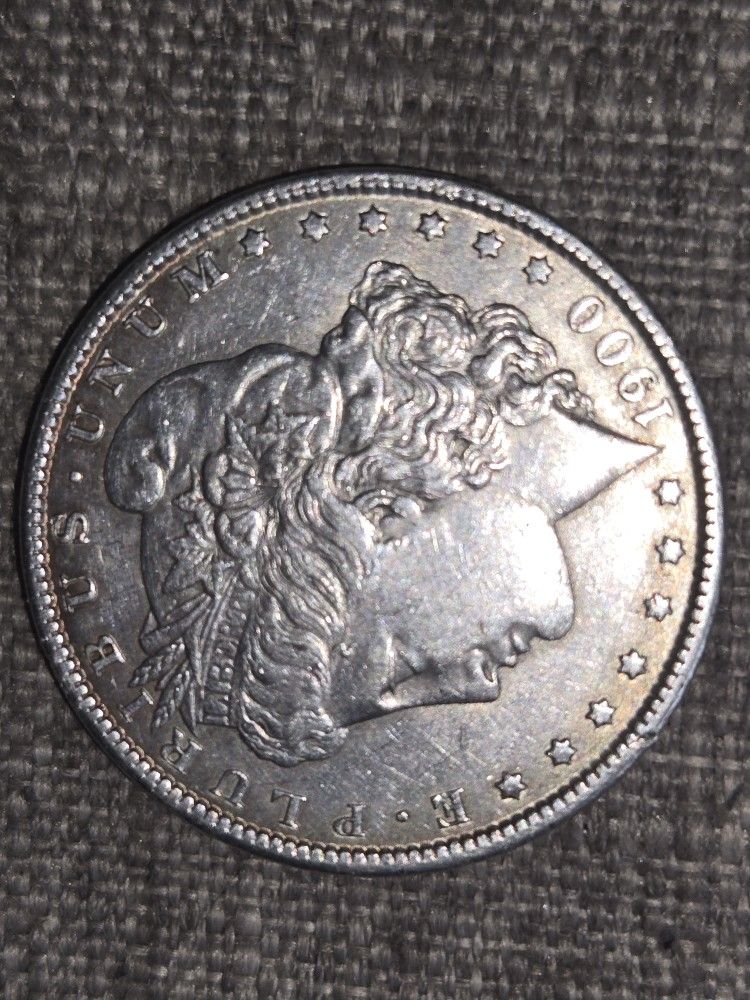 1900 Morgan Silver Dollar Coin