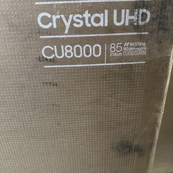 Samsung - 85” Class Cu8000 Crystal UHD 4K Smart Tizen Tv