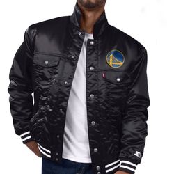 Starter X Levi Golden State Warrior Jacket  (L)