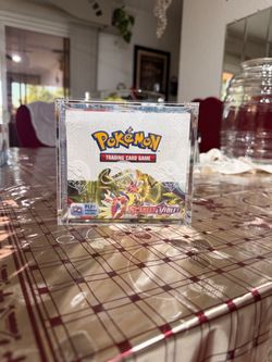 Scarlet and violet booster box