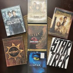 🍿Adventure Films: 9 Movie Set (7 DVDs)