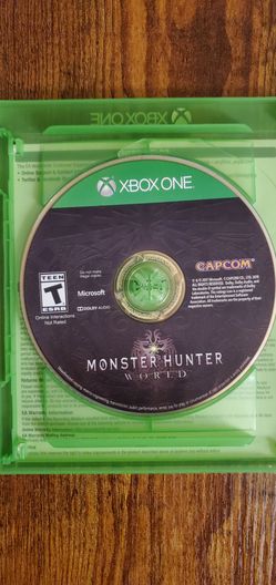 Xbox One Monster Hunter World