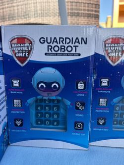 Guardian robot automatic piggy bank