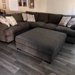 Jerome’s Couch And Ottoman