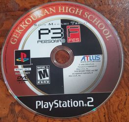 Persona 3 FES Playstation 2