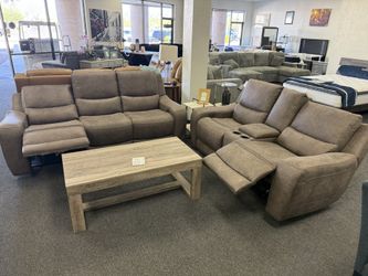 Power Reclining Sofa And Loveseat 