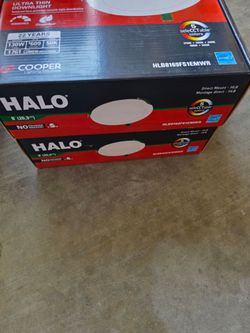 8" HALO led lights