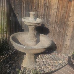 Stone Fountain / Bird Bath