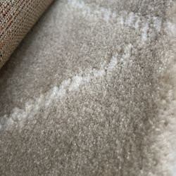 IKEA Thick Low Carpet- Like New-Light Beige-