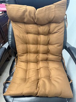 20”x35” Indoor Outdoor Back Chair Cushion Tufted Pillow