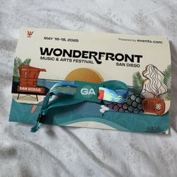 3-Day GA Wonderfront Ticket 