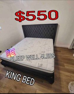 New king bed