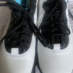Air Jordan 10 Retro White Weiß PowderBlue Y5.5