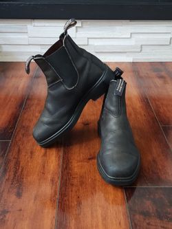 Blundstone Black Leather Chelsea Boots Size 4.5 US 7.5 EU 37