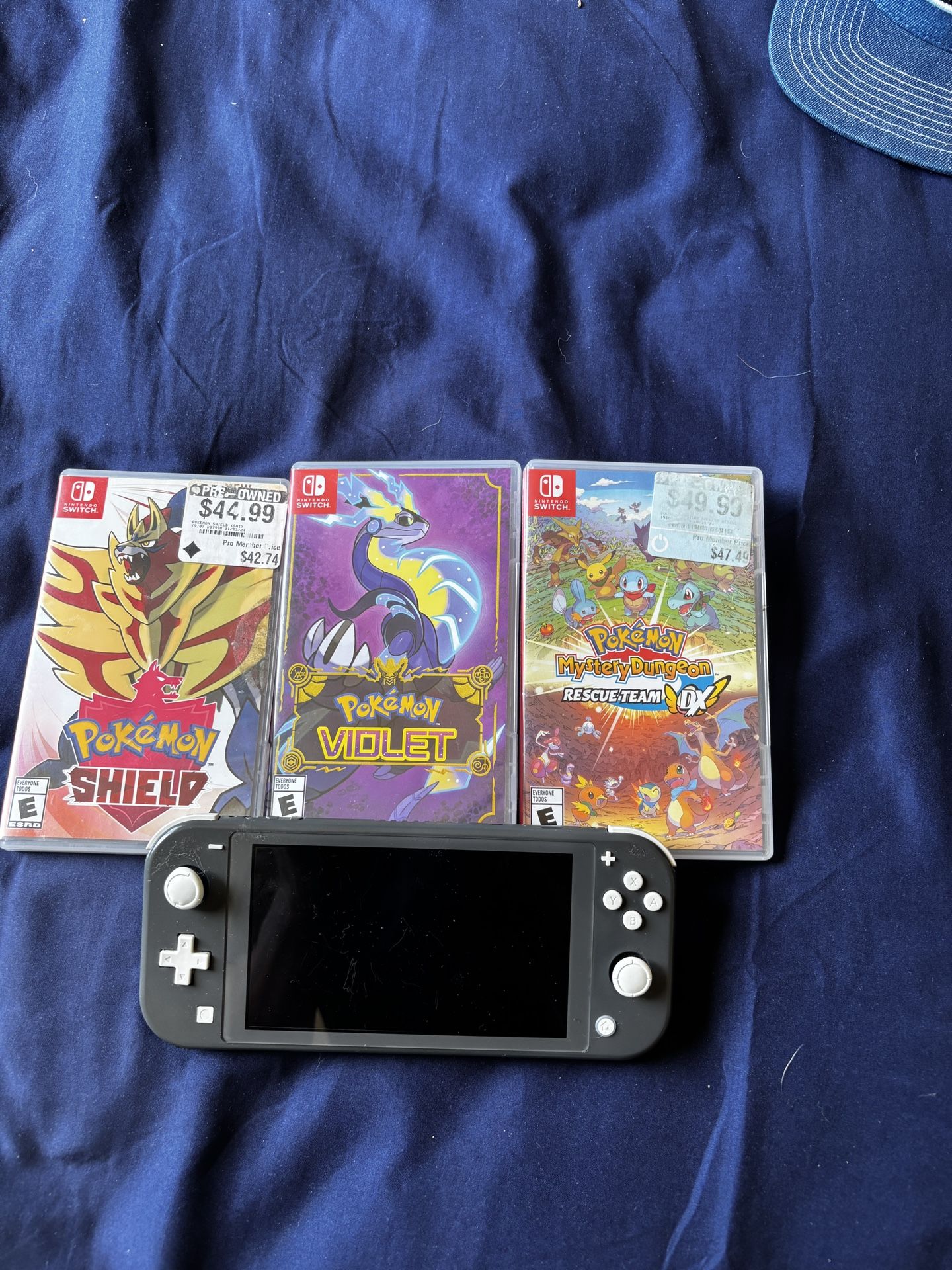 Nintendo switch lite and PS4 Pro