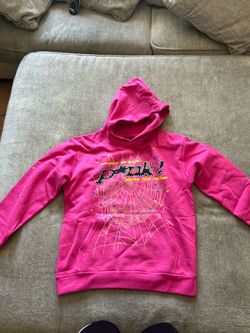 Pink Sp5der hoodie