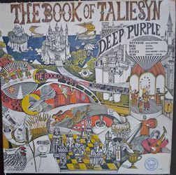 DEEP PURPLE "THE BOOK OF TALIESYN"- 1968 Orig 1st Press T-107~ EX/VG+