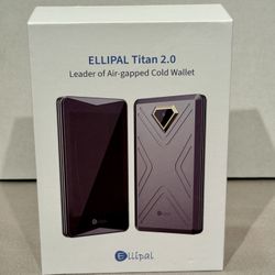 Ellipal Titan 2.0 Cold Wallet – Hardware Crypto Wallet (Brand New)