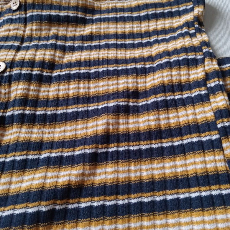 Rue21 Size 4X Plus Size Striped Ribbed Knit Pull On Knee Length Pencil Skirt NWT