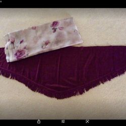 Scarf and 2-4 Valances