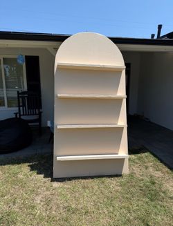 Wooden backboard/drop