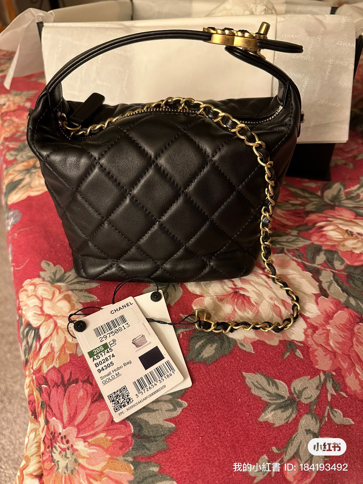 Chanel Black n Gold Perfect Meeting Small Hobo – allprelovedonly