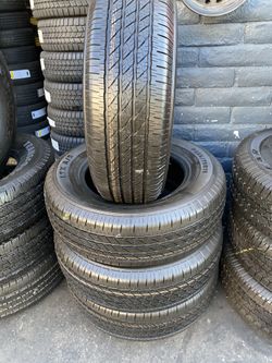 SET 255/70/18 MICHELIN GOOD USED $250 PRICE INCLUDES PROFESSIONAL INSTALLATION AND TAX