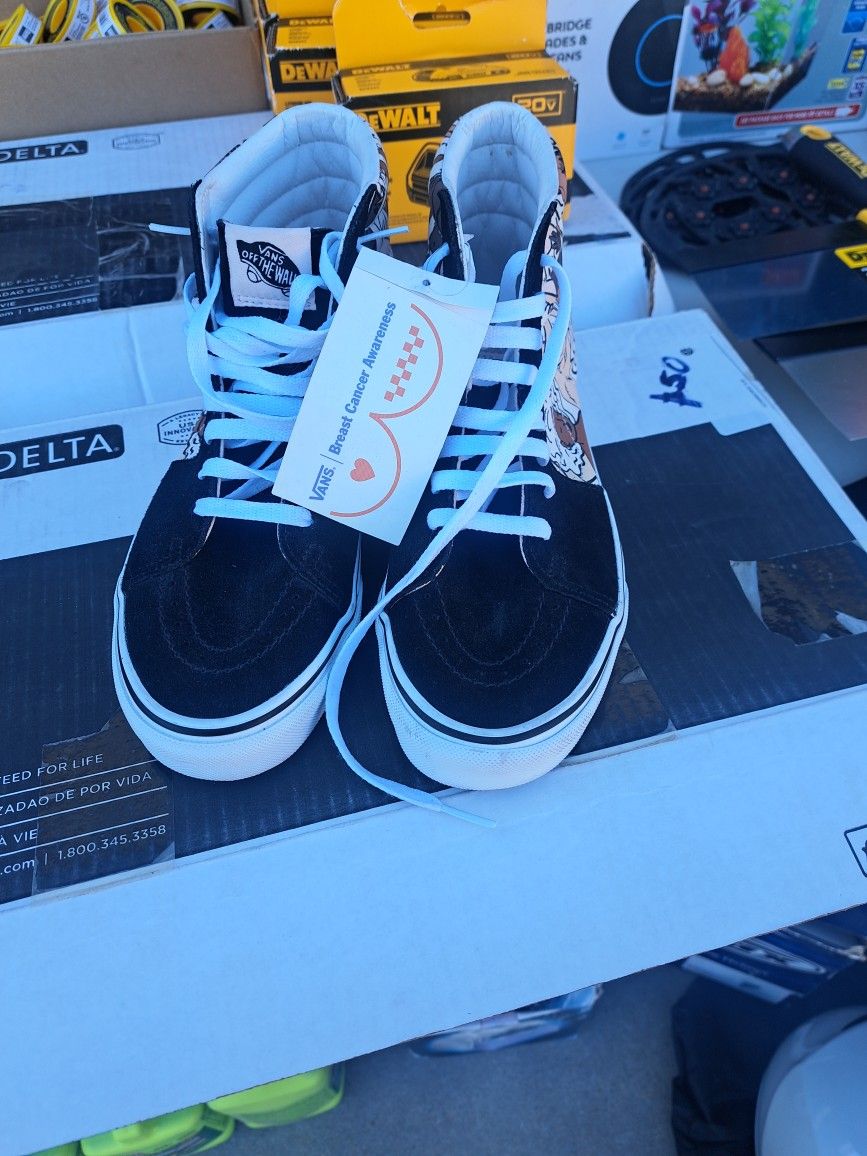 Women Vans Breast Cancwr Awareness