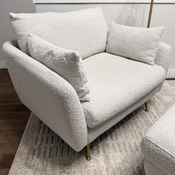 Albany Park Armchair & Ottoman Sofa