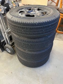 Set of Tires and wheels